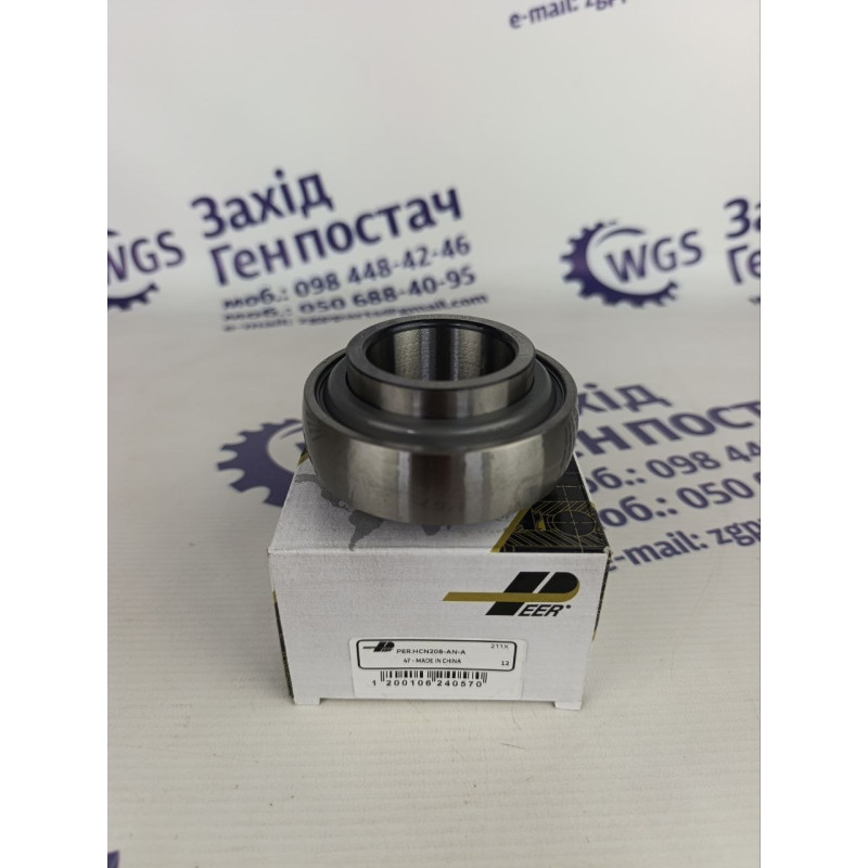 HCN208-AN-A, HC208-40MM-AP, JD39109, AXE61820  Підшипник  PEER